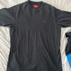 Black Supreme shirt small box logo